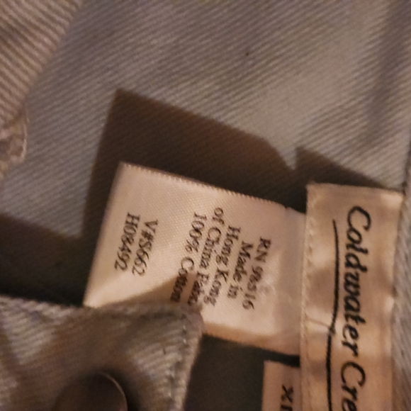 Nwt  Coldwater Creek Womens Jean Jacket Lightwash Floral Size Xl - Picture 11 of 11